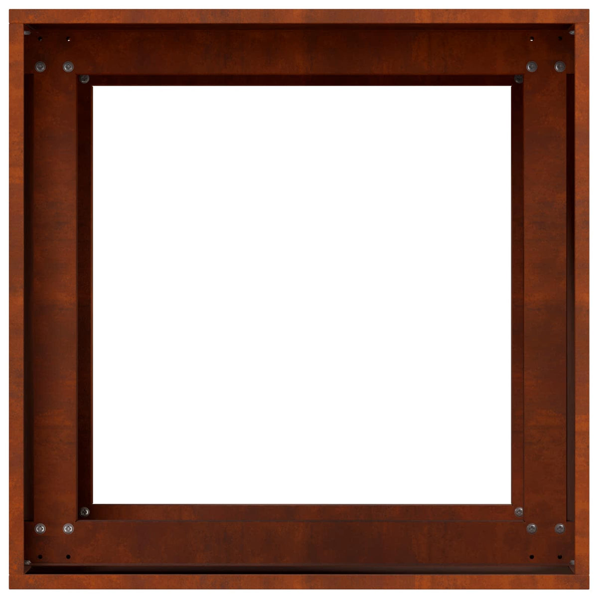 Plantenbak Roestkleurig 40 x 40 x 60 cm weervast staal