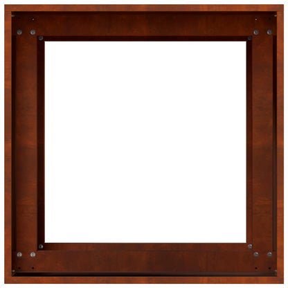 Plantenbak Roestkleurig 40 x 40 x 60 cm weervast staal