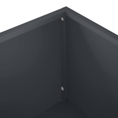 Plantenbak Antraciet 80 x 40 x 60 cm Koudgewalst staal