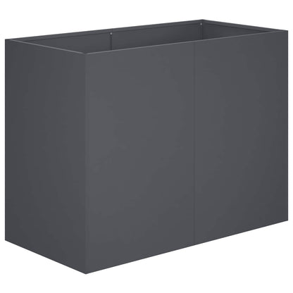 Plantenbak Antraciet 80 x 40 x 60 cm Koudgewalst staal