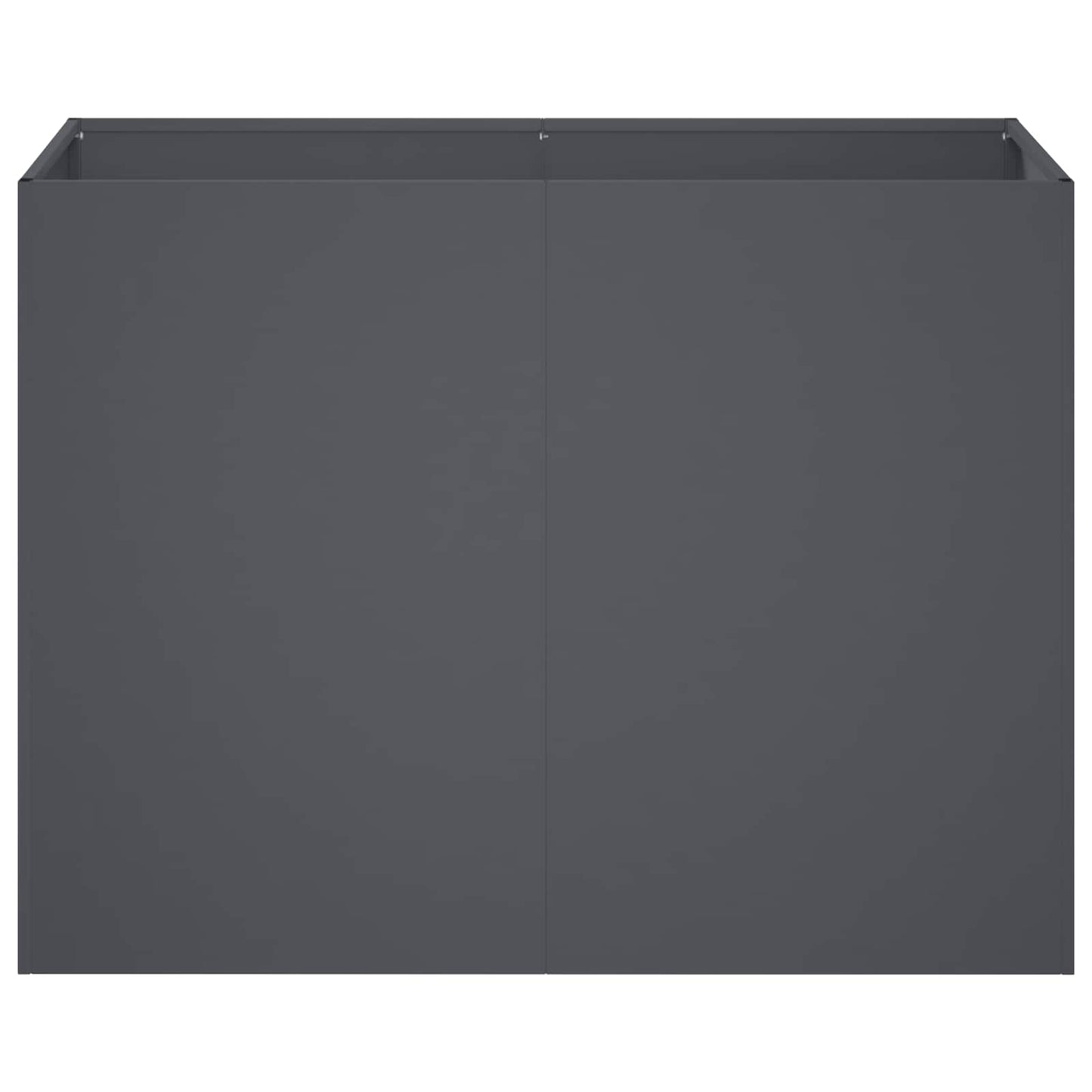 Plantenbak Antraciet 80 x 40 x 60 cm Koudgewalst staal