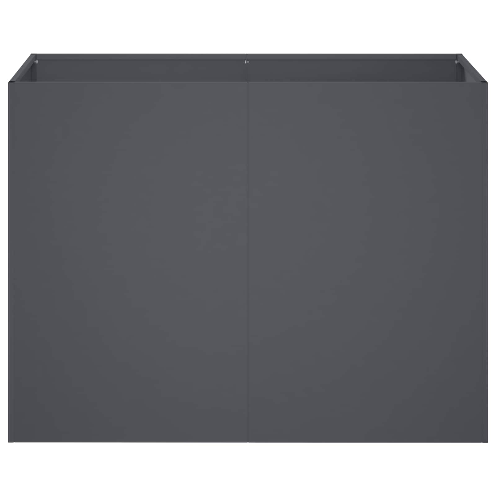Plantenbak Antraciet 80 x 40 x 60 cm Koudgewalst staal