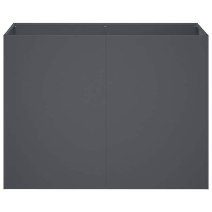 Plantenbak Antraciet 80 x 40 x 60 cm Koudgewalst staal