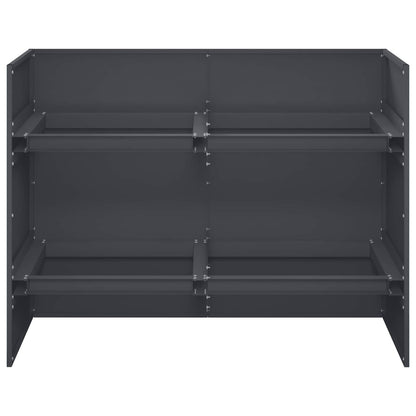 Plantenbak Antraciet 80 x 40 x 60 cm Koudgewalst staal