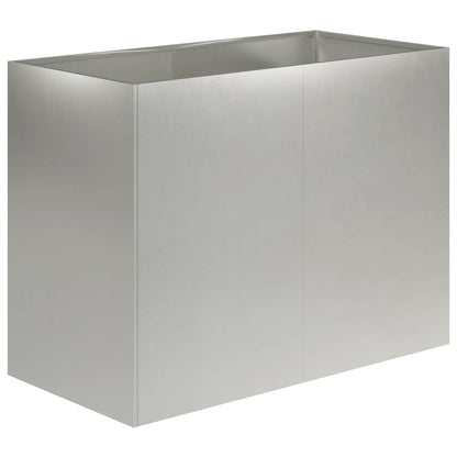 Plantenbak zilver 80 x 40 x 60 cm Roestvrij staal