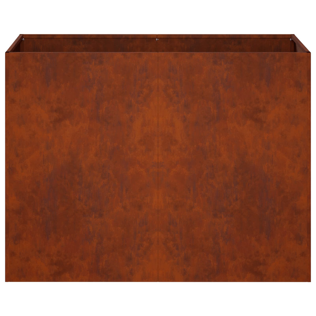 Plantenbak Roestkleurig 80 x 40 x 60 cm weervast staal