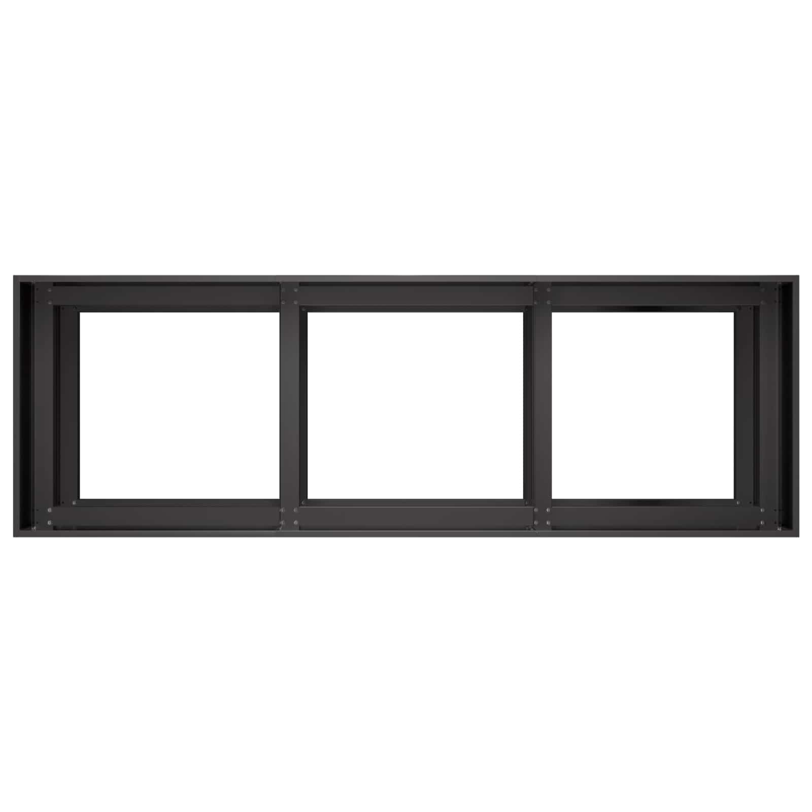 Plantenbak Zwart 120 x 40 x 60 cm Koudgewalst staal