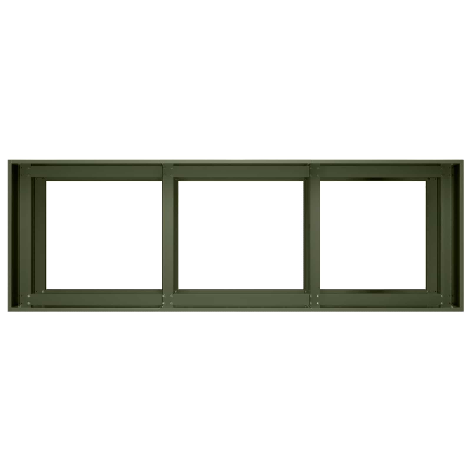 Plantenbak Olijfgroen 120 x 40 x 60 cm Koudgewalst staal