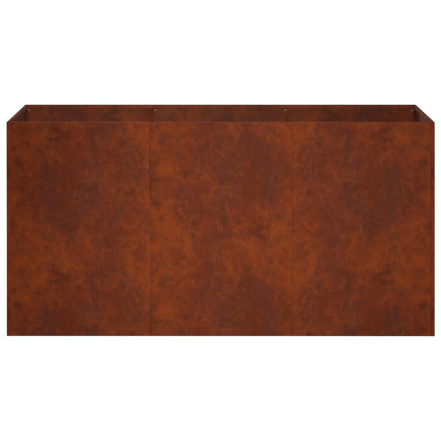 Plantenbak Roestkleurig 120 x 40 x 60 cm weervast staal