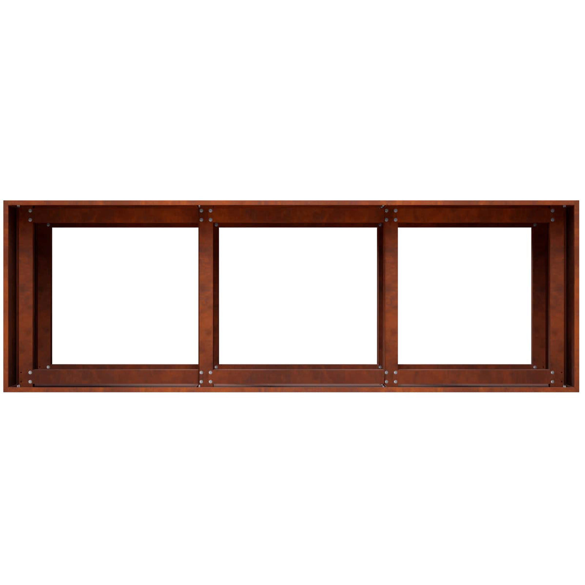 Plantenbak Roestkleurig 120 x 40 x 60 cm weervast staal