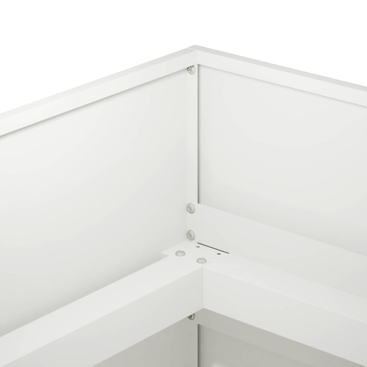 Plantenbak Wit 200 x 40 x 60 cm Koudgewalst staal