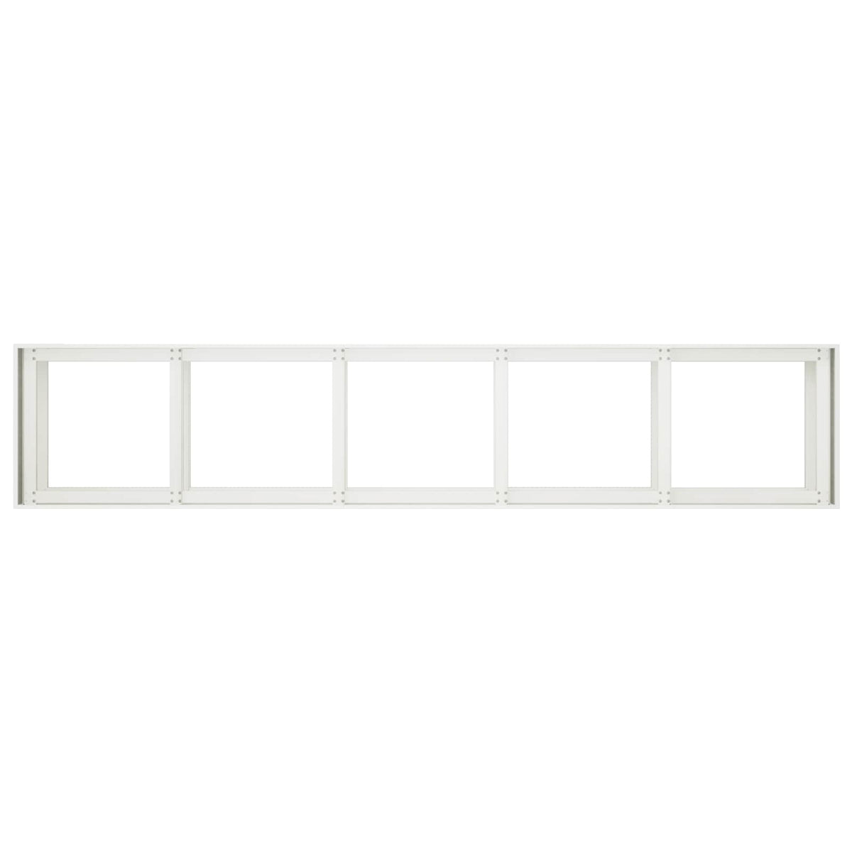 Plantenbak Wit 200 x 40 x 60 cm Koudgewalst staal