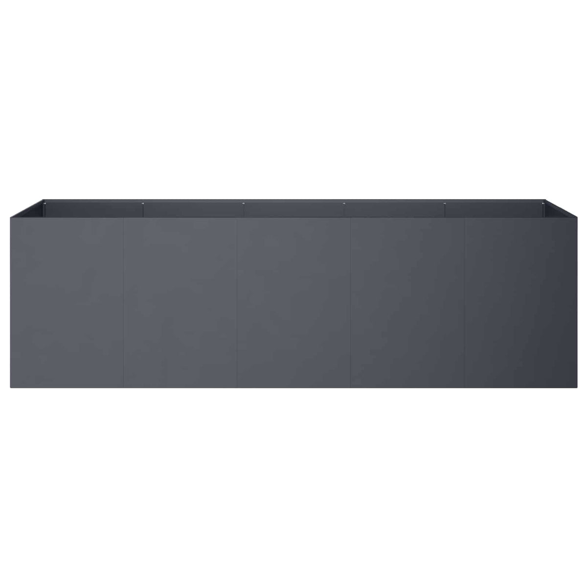 Plantenbak Antraciet 200 x 40 x 60 cm Koudgewalst staal