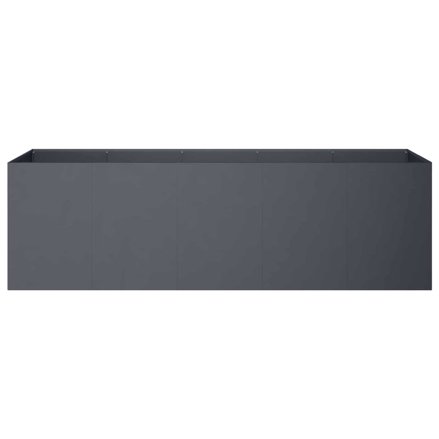 Plantenbak Antraciet 200 x 40 x 60 cm Koudgewalst staal
