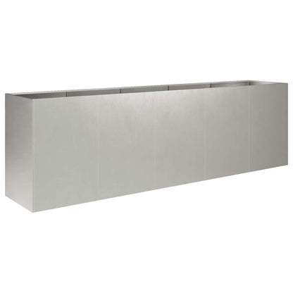 Plantenbak zilver 200 x 40 x 60 cm Roestvrij staal
