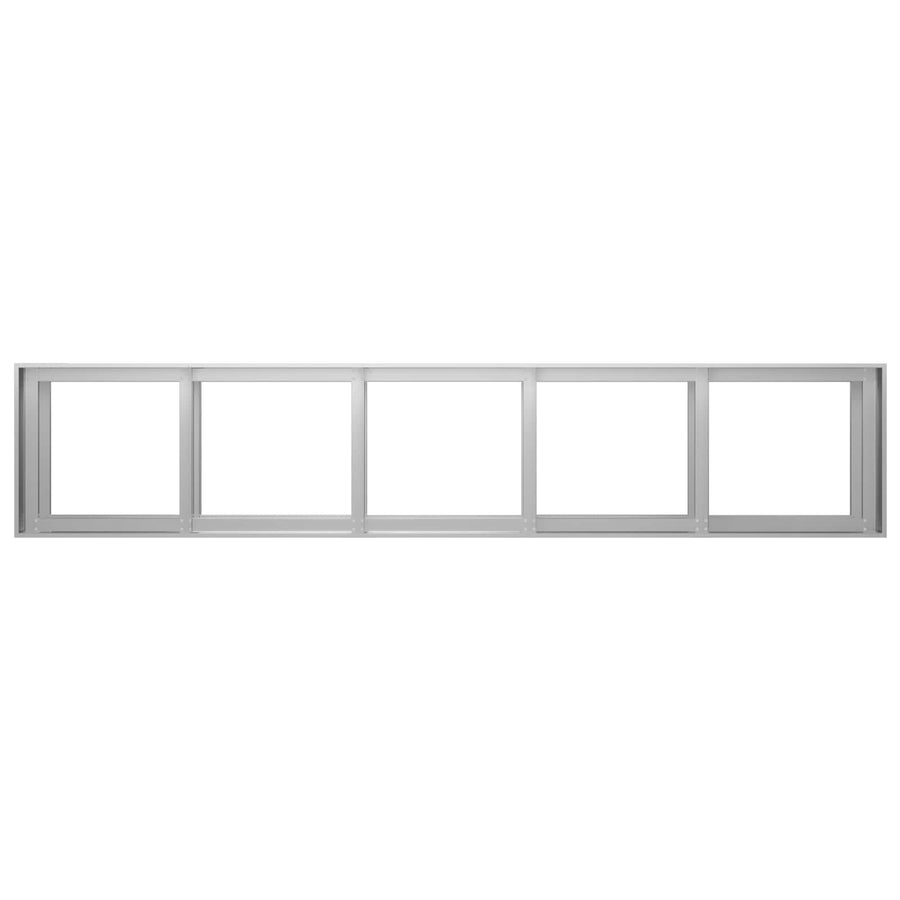 Plantenbak zilver 200 x 40 x 60 cm Gegalvaniseerd staal