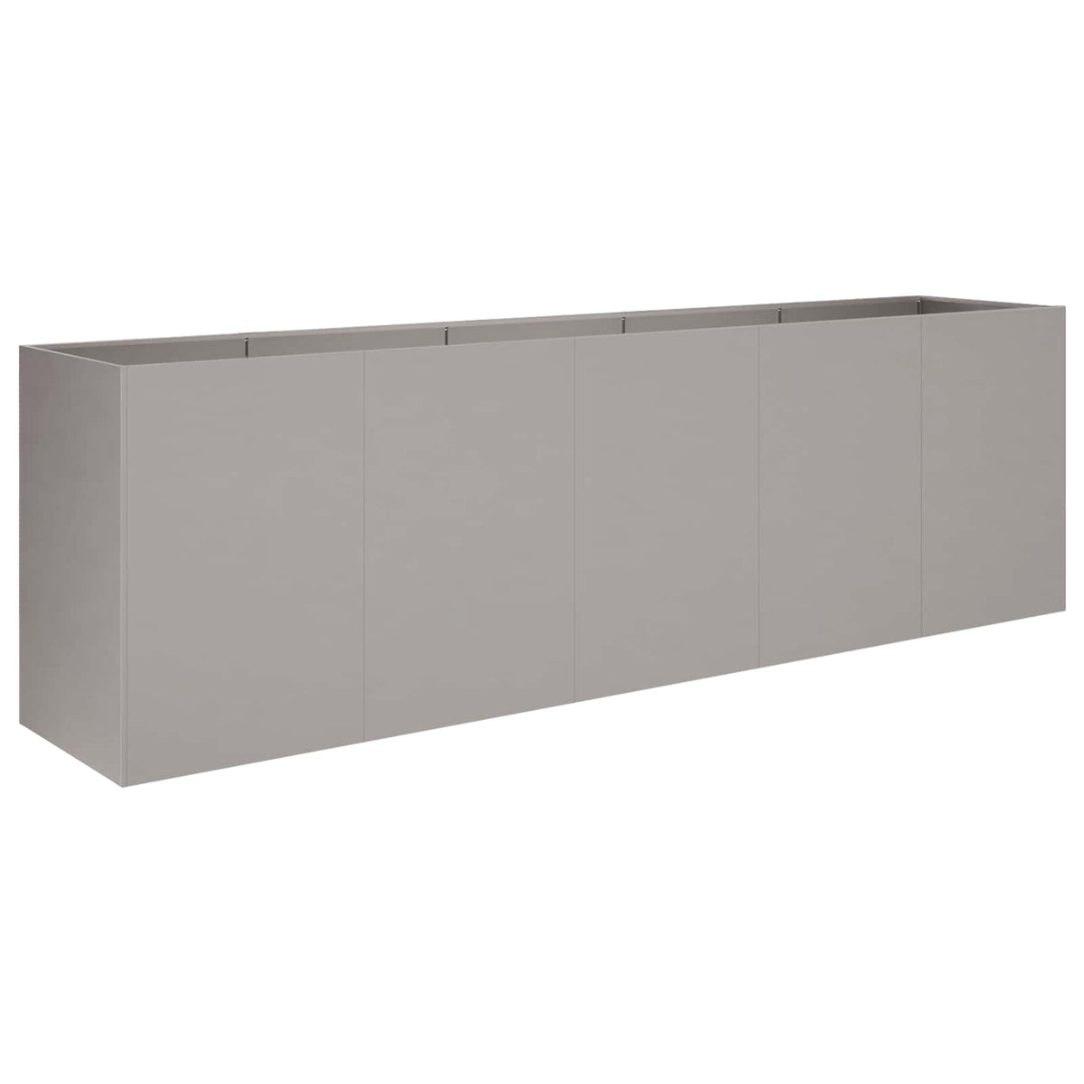 Plantenbak Roestkleurig 200 x 40 x 60 cm weervast staal