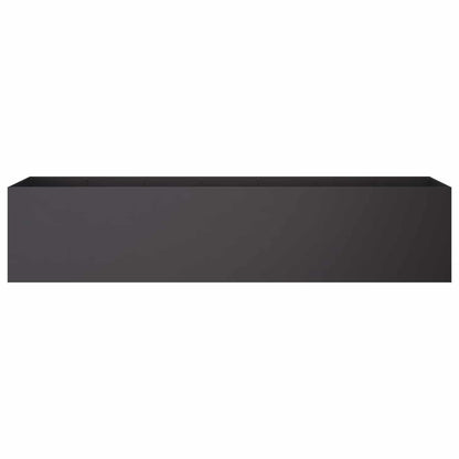 Plantenbak Zwart 280 x 40 x 60 cm Koudgewalst staal