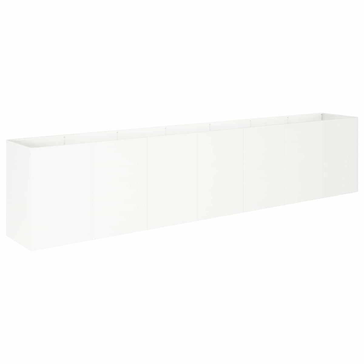 Plantenbak Wit 280 x 40 x 60 cm Koudgewalst staal