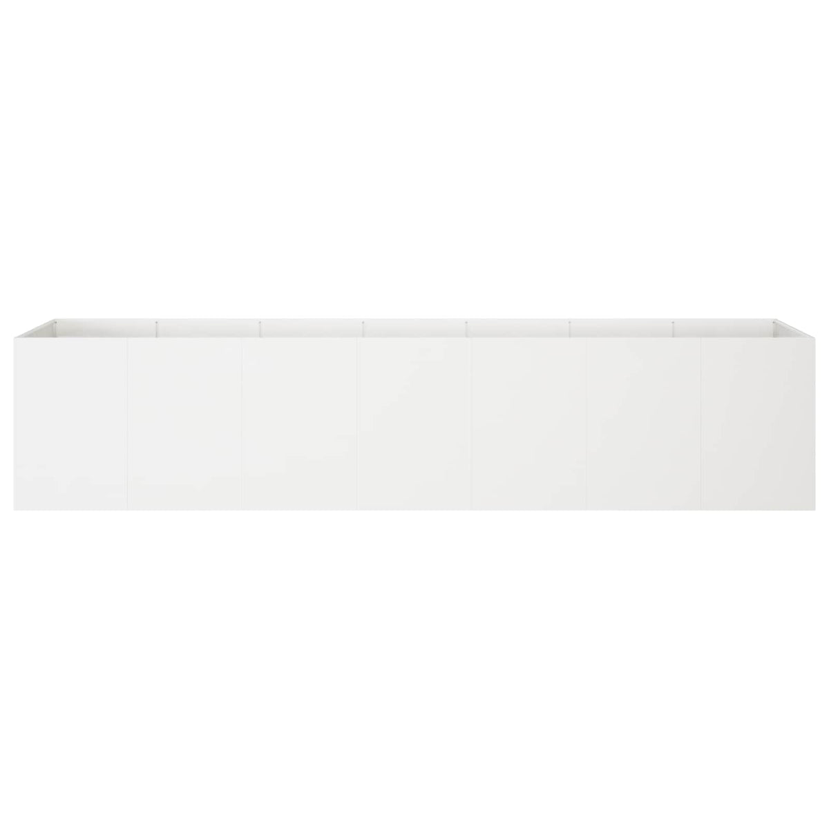 Plantenbak Wit 280 x 40 x 60 cm Koudgewalst staal