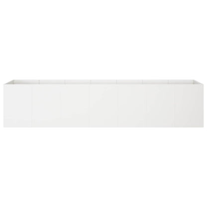Plantenbak Wit 280 x 40 x 60 cm Koudgewalst staal