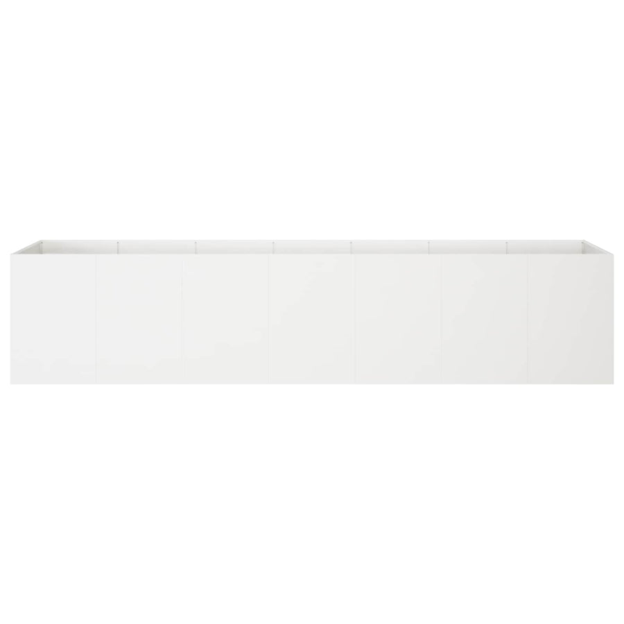 Plantenbak Wit 280 x 40 x 60 cm Koudgewalst staal