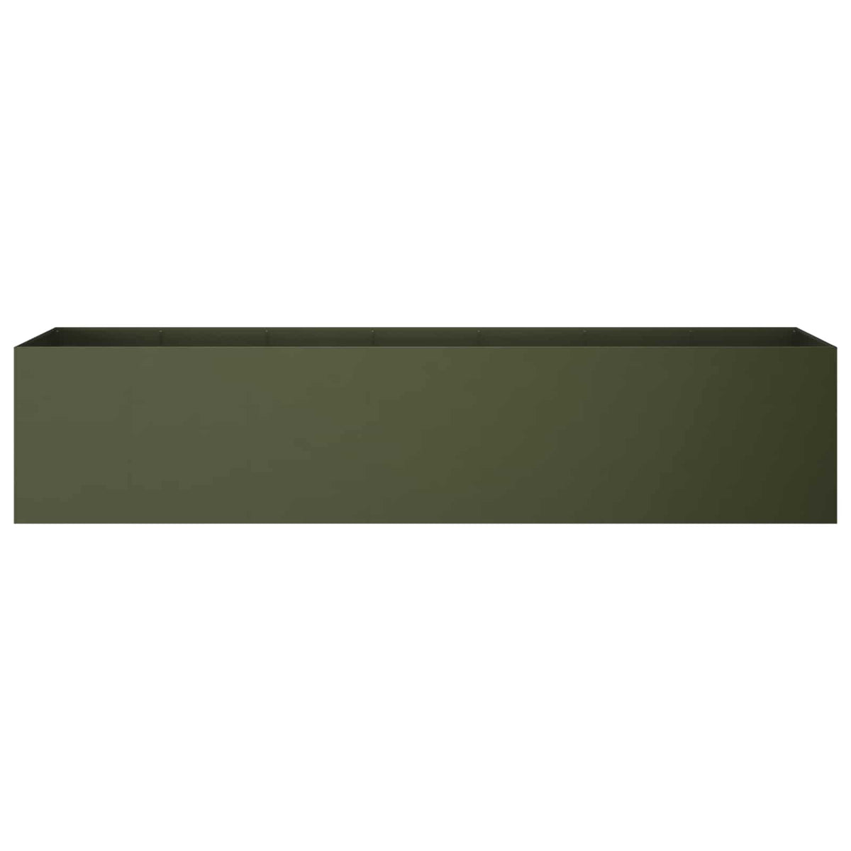 Plantenbak Olijfgroen 280 x 40 x 60 cm Koudgewalst staal