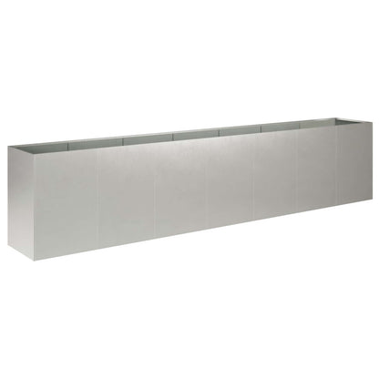 Plantenbak zilver 280 x 40 x 60 cm Roestvrij staal
