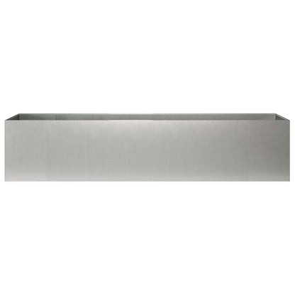 Plantenbak zilver 280 x 40 x 60 cm Roestvrij staal