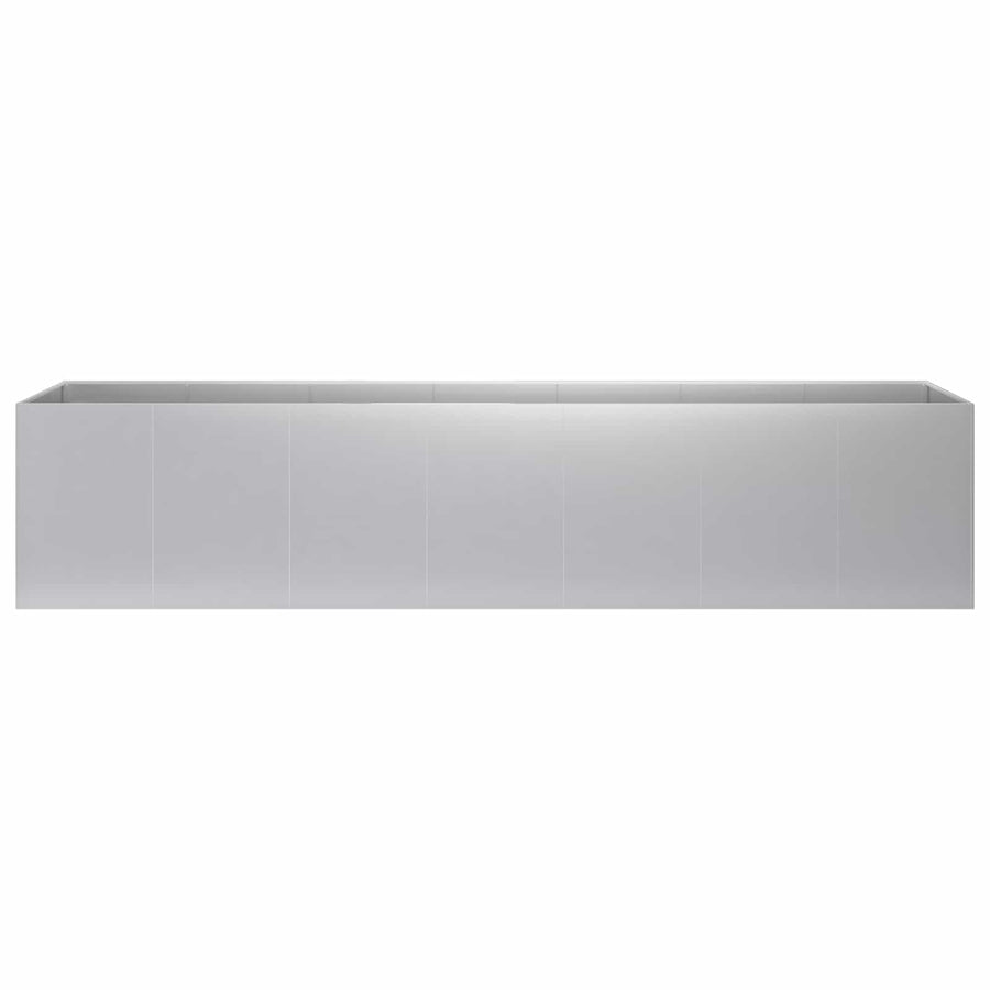 Plantenbak zilver 280 x 40 x 60 cm Gegalvaniseerd staal
