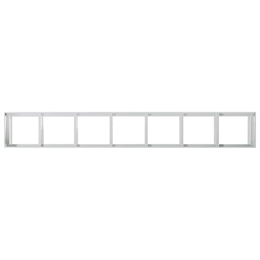 Plantenbak zilver 280 x 40 x 60 cm Gegalvaniseerd staal