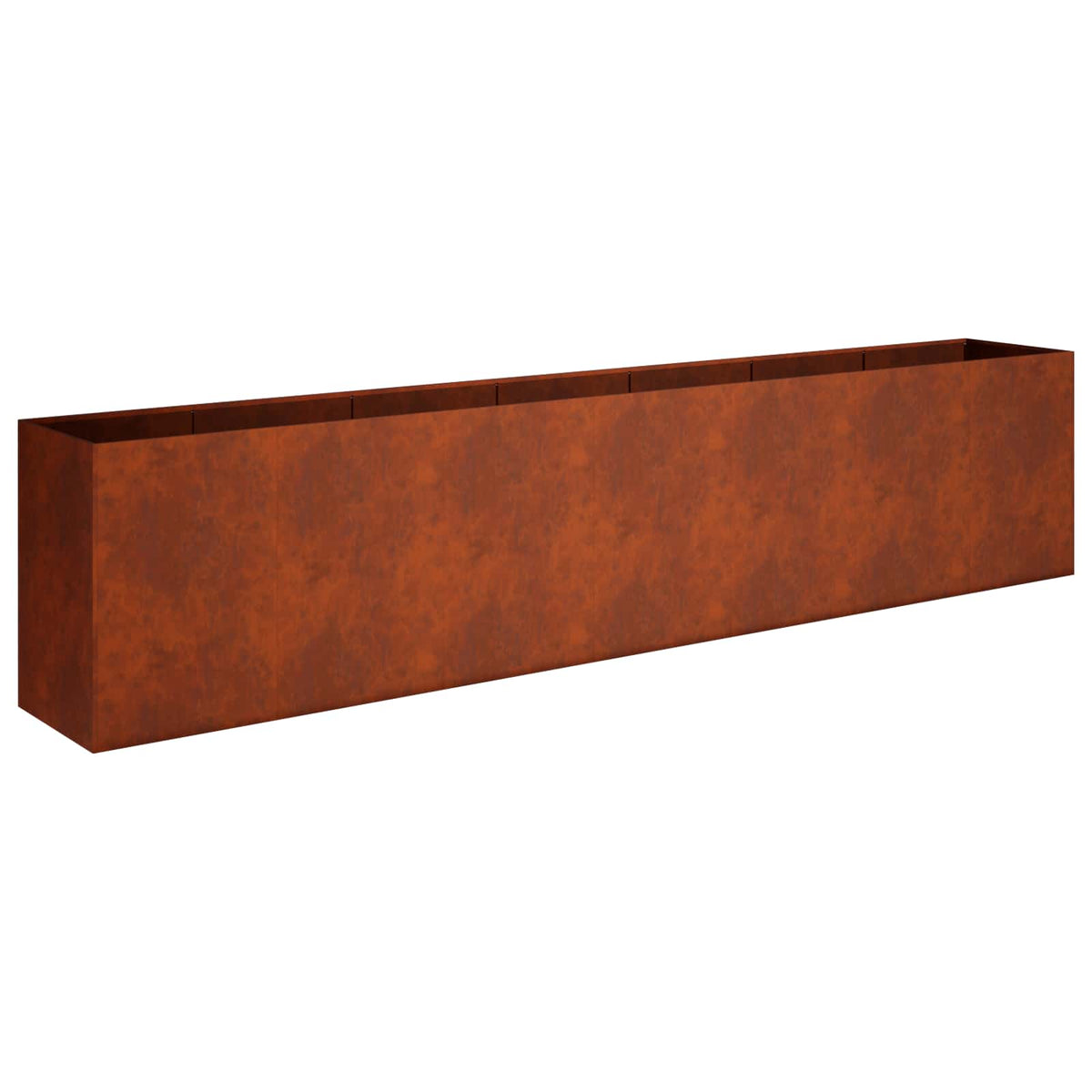 Plantenbak Roestkleurig 280 x 40 x 60 cm weervast staal