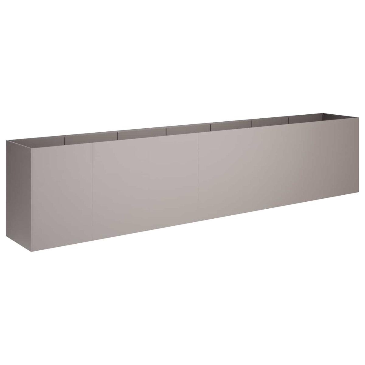 Plantenbak Roestkleurig 280 x 40 x 60 cm weervast staal