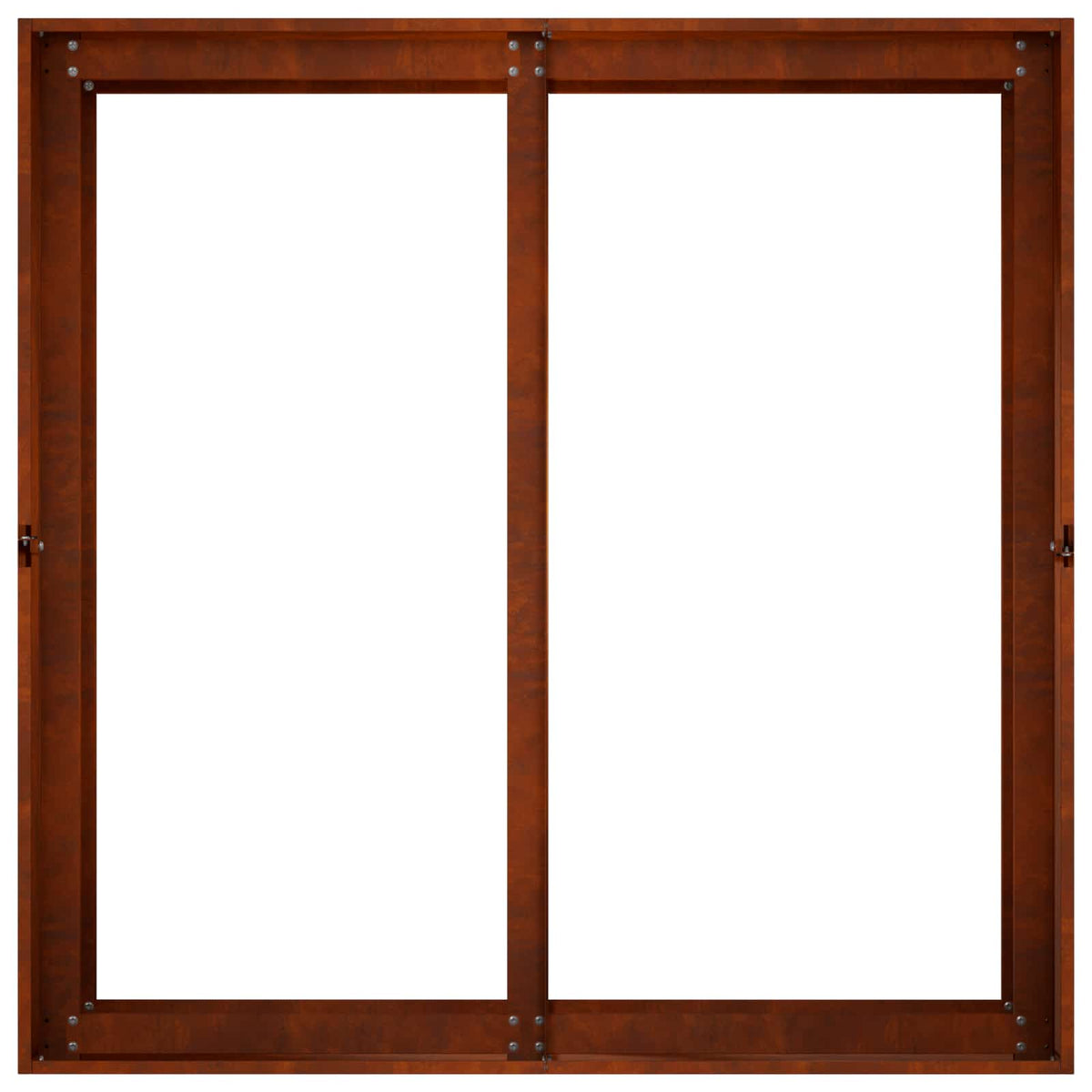 Plantenbak Roestkleurig 80 x 80 x 60 cm weervast staal
