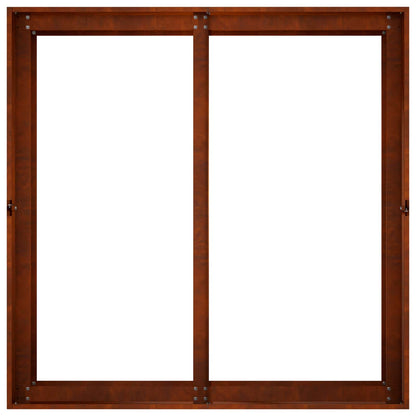 Plantenbak Roestkleurig 80 x 80 x 60 cm weervast staal