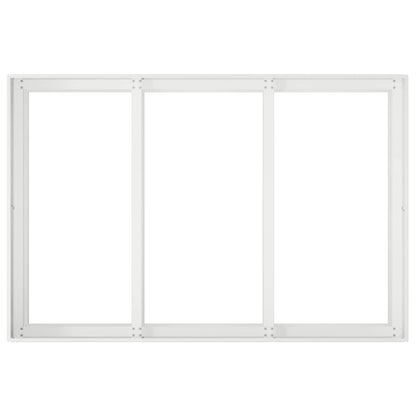 Plantenbak Wit 120 x 80 x 60 cm Koudgewalst staal