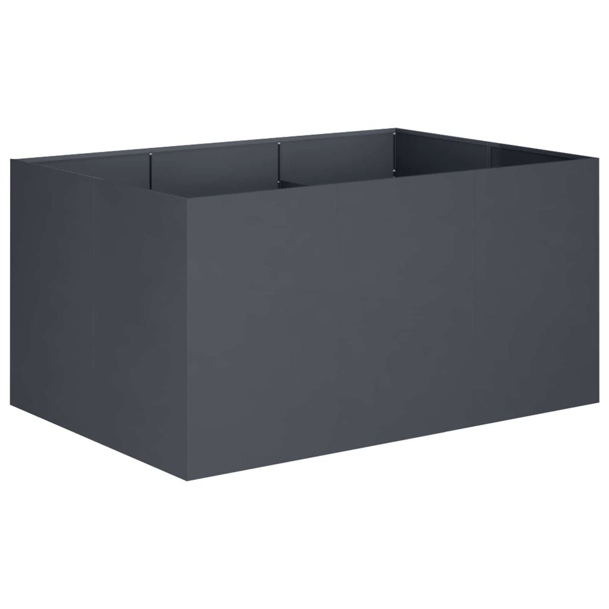 Plantenbak Antraciet 120 x 80 x 60 cm Koudgewalst staal