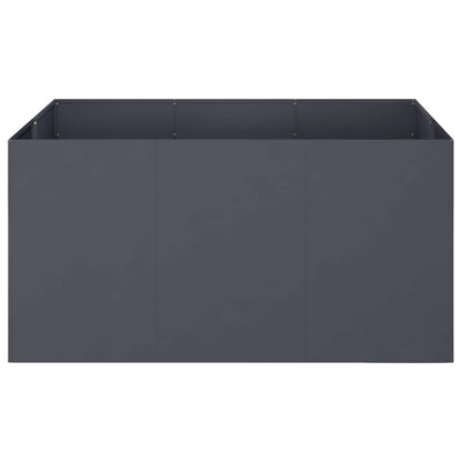 Plantenbak Antraciet 120 x 80 x 60 cm Koudgewalst staal