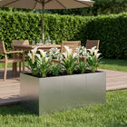 Plantenbak 120x80x60 cm roestvrij staal