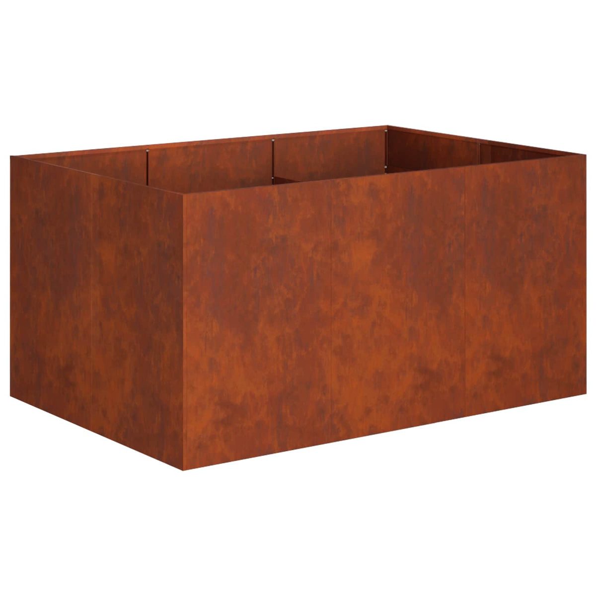 Plantenbak Roestkleurig 120 x 80 x 60 cm weervast staal