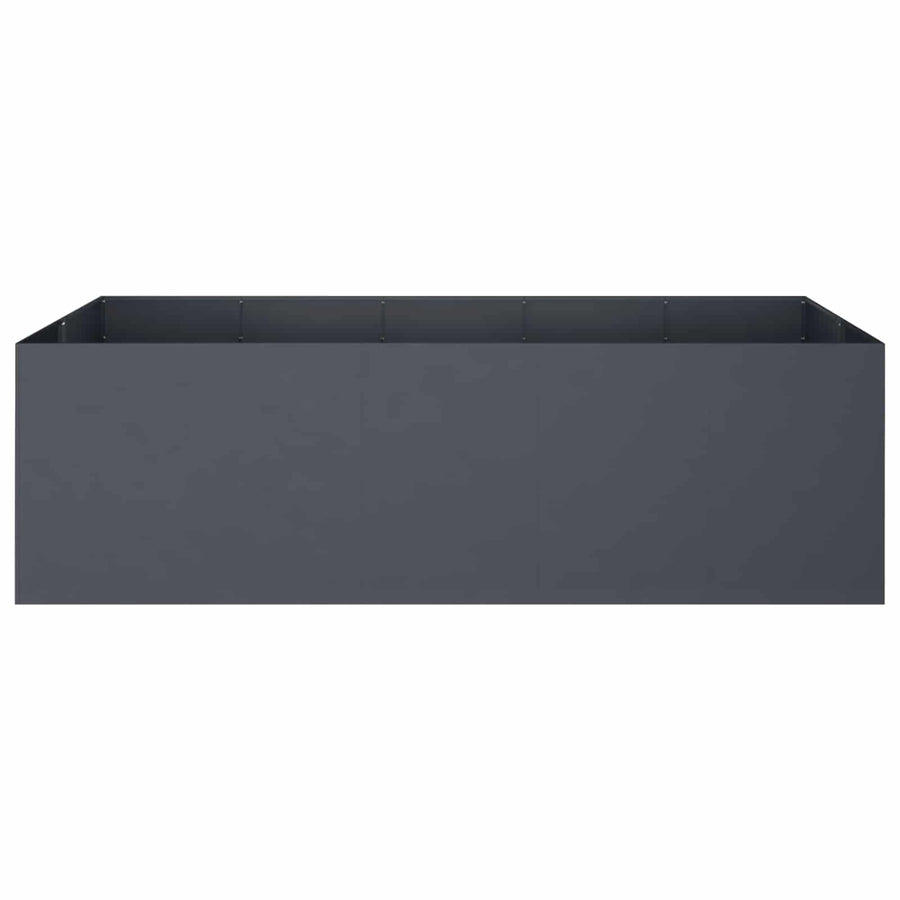 Plantenbak Antraciet 200 x 80 x 60 cm Koudgewalst staal