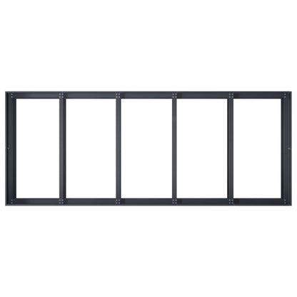 Plantenbak Antraciet 200 x 80 x 60 cm Koudgewalst staal