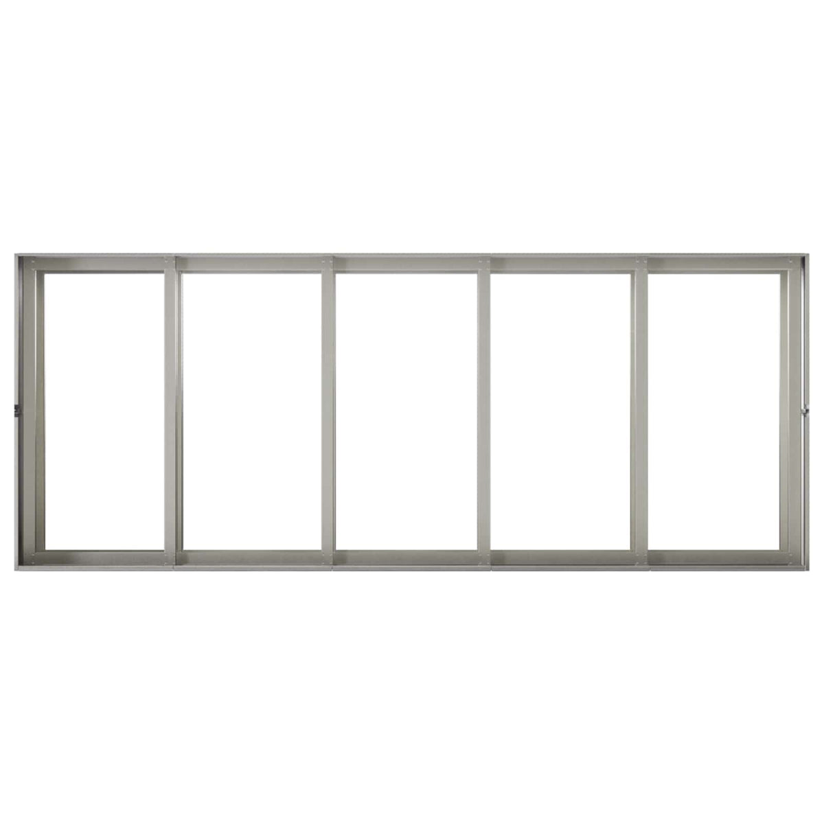 Plantenbak zilver 200 x 80 x 60 cm Roestvrij staal