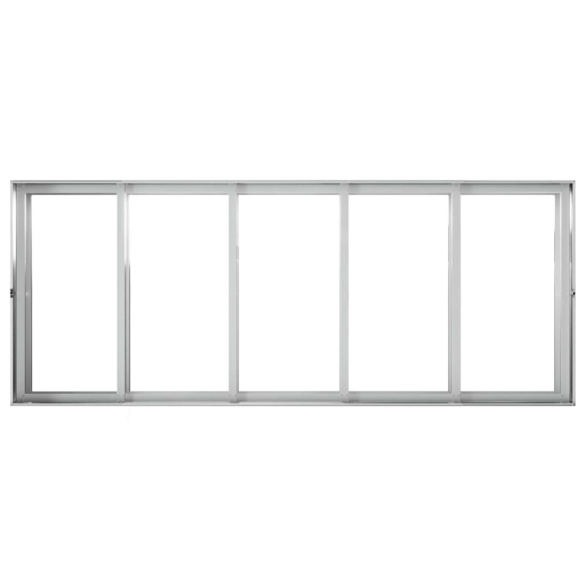 Plantenbak zilver 200 x 80 x 60 cm Gegalvaniseerd staal