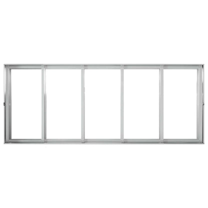 Plantenbak zilver 200 x 80 x 60 cm Gegalvaniseerd staal