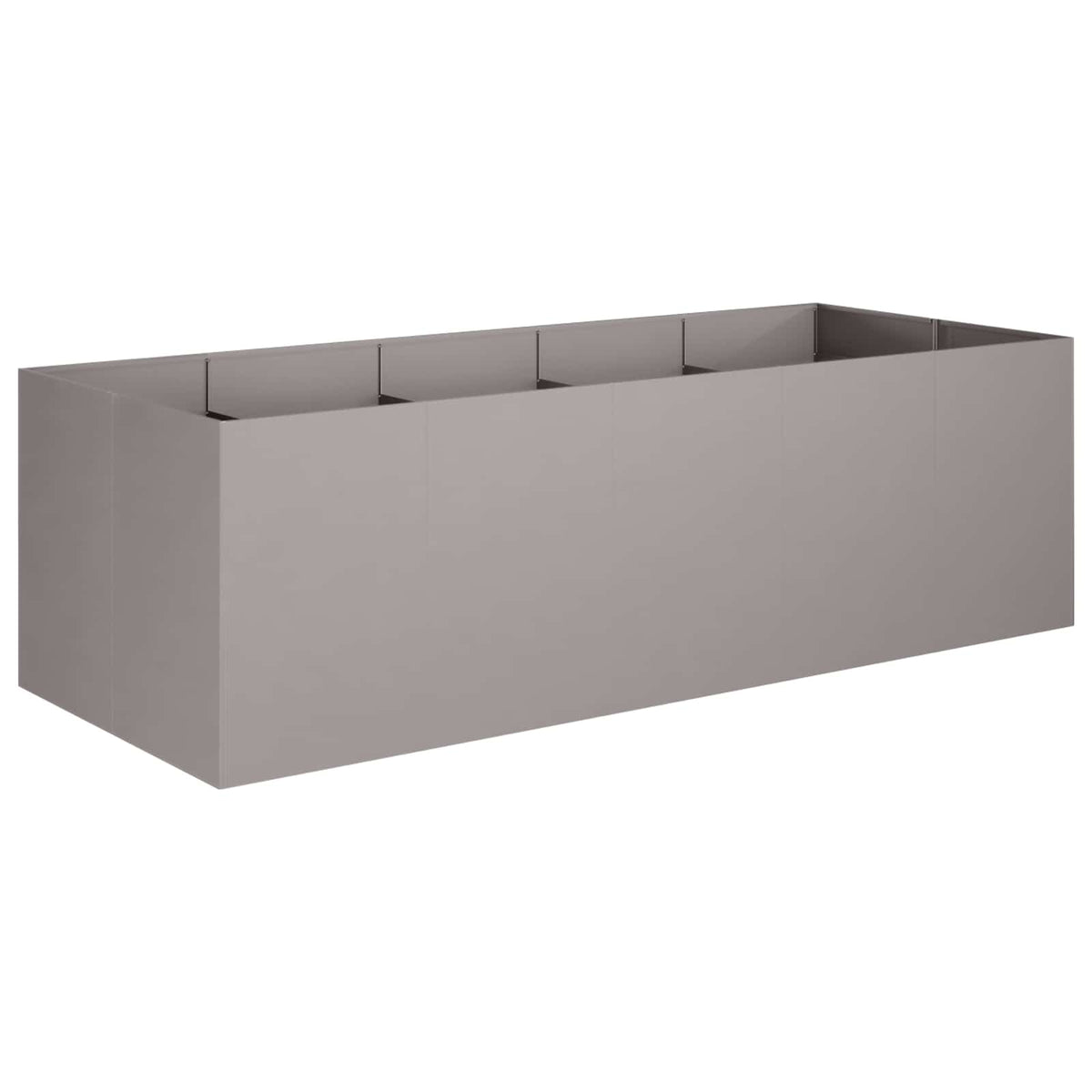 Plantenbak Roestkleurig 200 x 80 x 60 cm weervast staal