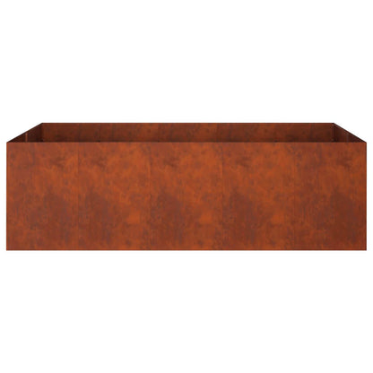 Plantenbak Roestkleurig 200 x 80 x 60 cm weervast staal