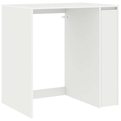 Wasmachinekast met opslag Wit 87 x 60 x 89 cm Bewerkt hout