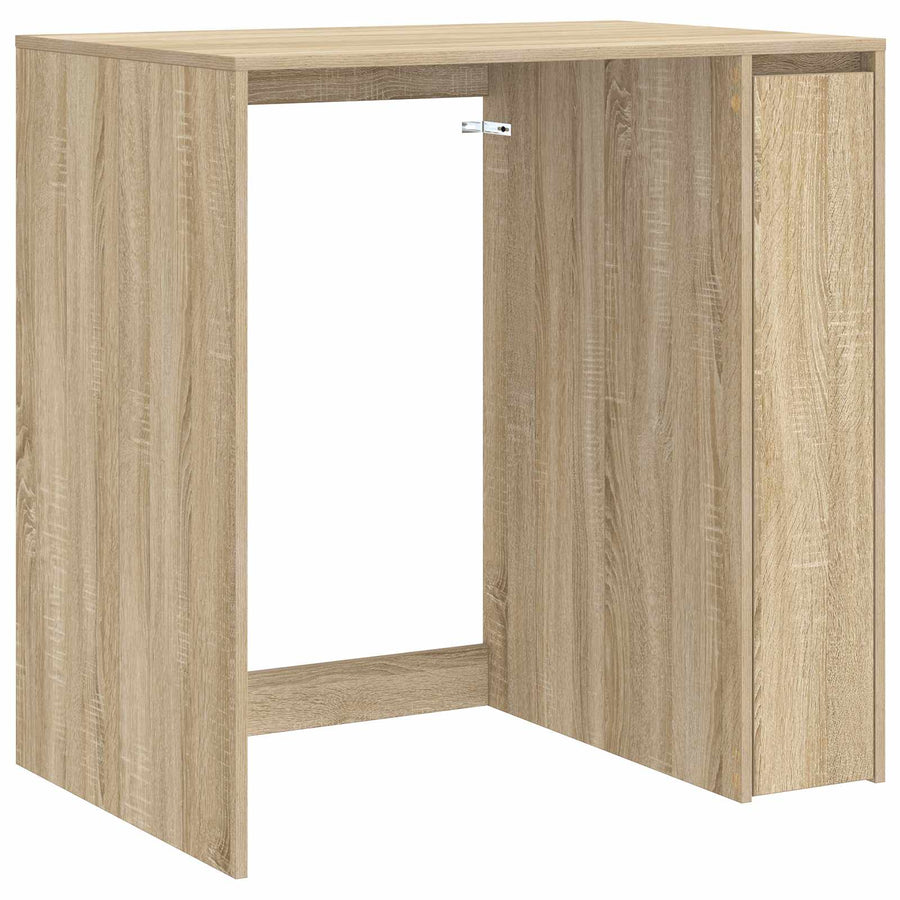 Wasmachinekast met opslag Sonoma 87 x 60 x 89 cm Bewerkt hout