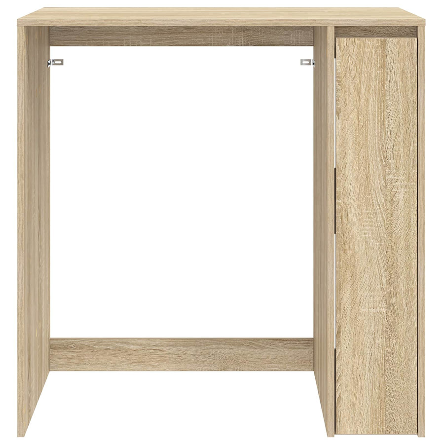 Wasmachinekast met opslag Sonoma 87 x 60 x 89 cm Bewerkt hout